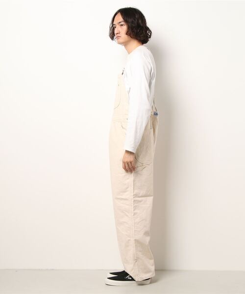 Lee（リー）の「Lee/リー【ユニセックス】 LOW-BACK オーバーオール（サロペット/オーバーオール・メンズ・ブラック/アイボリー/ブルー系その他/インディゴブルー・SMALL/X-LARGE/LARGE/X-SMALL/MEDIUM）」の5枚目の写真