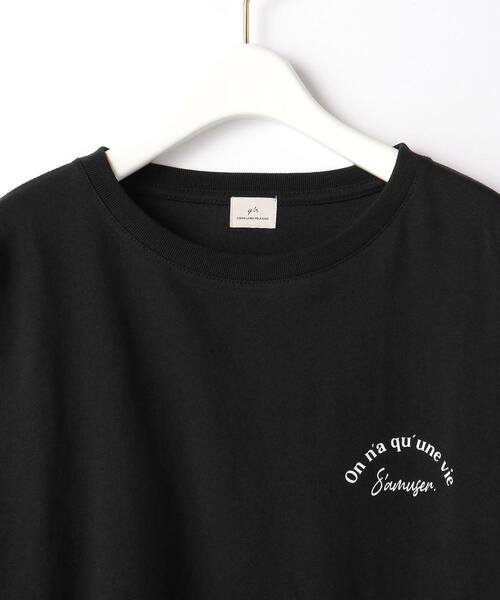 green label relaxing（グリーンレーベルリラクシング）の「プリント ロングスリーブ Tシャツ（Tシャツ/カットソー・レディース・ブラック/オフホワイト/その他1・FREE）」の20枚目の写真