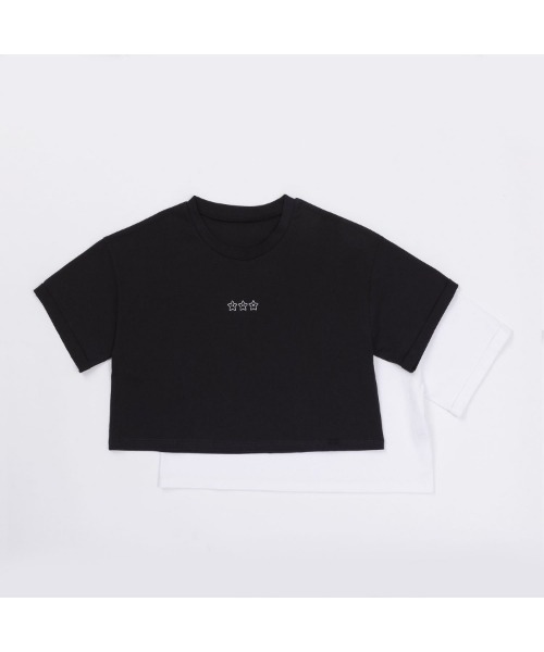 EGOIST(エゴイスト)の「オーバー短丈Tシャツ(super mario)(Tシャツ/カットソー・レディース・ホワイト/ブラック・FREE)」の17枚目の写真