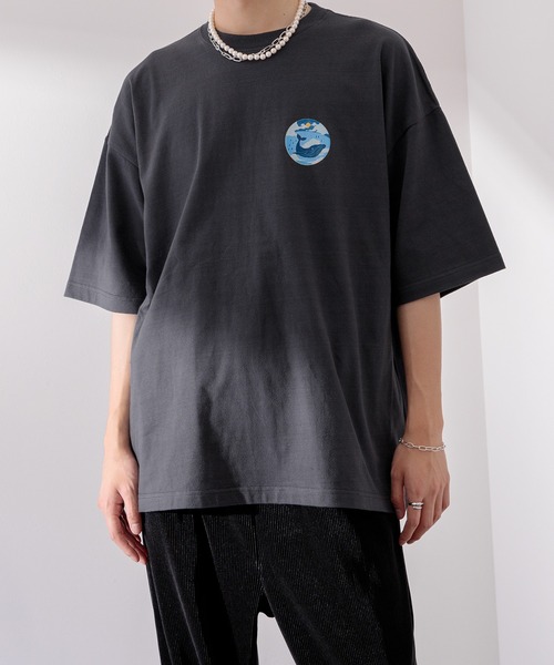 Adoon plain（アドーンプレーン）の「【Adoon plain】アソートプリントT（Tシャツ/カットソー・メンズ・ホワイト/ブラック/ホワイト系その他/ブラック系その他/ホワイト系その他2/ブラック系その他2・MEDIUM/LARGE）」の6枚目の写真