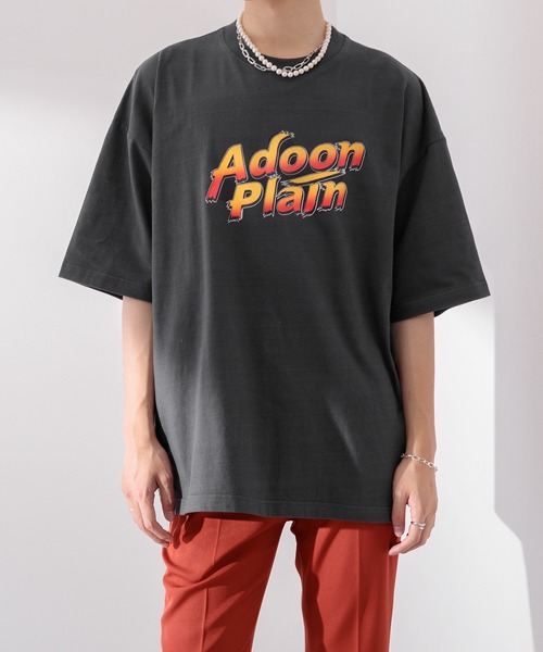 Adoon plain（アドーンプレーン）の「【Adoon plain】アソートプリントT（Tシャツ/カットソー・メンズ・ホワイト/ブラック/ホワイト系その他/ブラック系その他/ホワイト系その他2/ブラック系その他2・MEDIUM/LARGE）」の4枚目の写真
