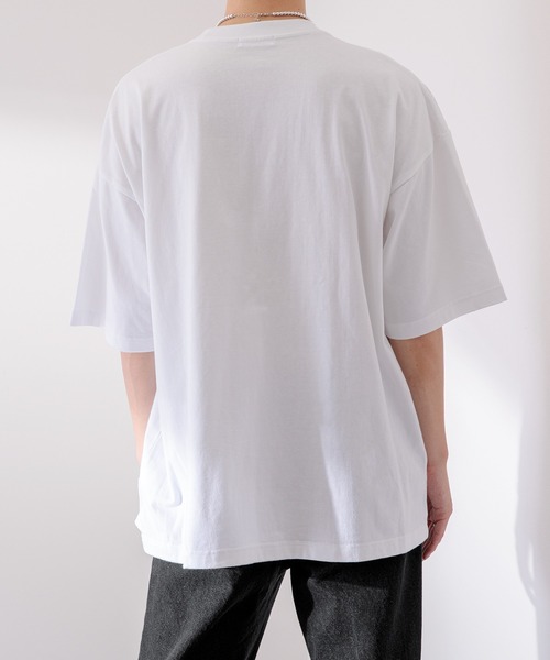 Adoon plain（アドーンプレーン）の「【Adoon plain】アソートプリントT（Tシャツ/カットソー・メンズ・ホワイト/ブラック/ホワイト系その他/ブラック系その他/ホワイト系その他2/ブラック系その他2・MEDIUM/LARGE）」の7枚目の写真