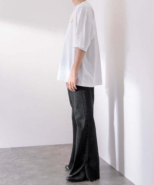 Adoon plain（アドーンプレーン）の「【Adoon plain】アソートプリントT（Tシャツ/カットソー・メンズ・ホワイト/ブラック/ホワイト系その他/ブラック系その他/ホワイト系その他2/ブラック系その他2・MEDIUM/LARGE）」の18枚目の写真