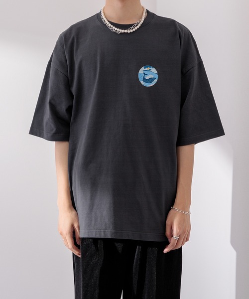 Adoon plain（アドーンプレーン）の「【Adoon plain】アソートプリントT（Tシャツ/カットソー・メンズ・ホワイト/ブラック/ホワイト系その他/ブラック系その他/ホワイト系その他2/ブラック系その他2・MEDIUM/LARGE）」の21枚目の写真