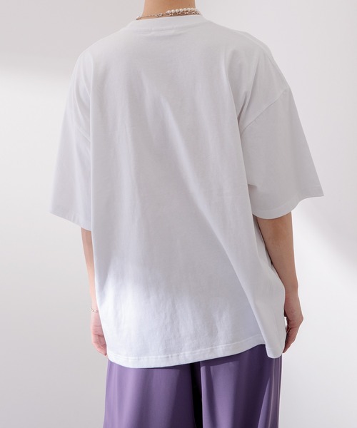 Adoon plain（アドーンプレーン）の「【Adoon plain】アソートプリントT（Tシャツ/カットソー・メンズ・ホワイト/ブラック/ホワイト系その他/ブラック系その他/ホワイト系その他2/ブラック系その他2・MEDIUM/LARGE）」の9枚目の写真