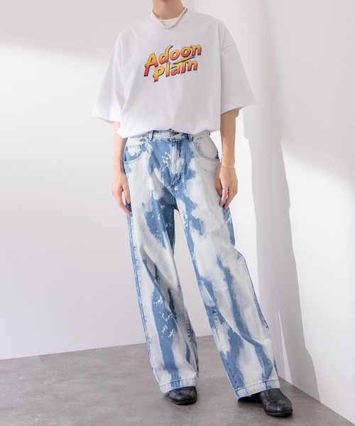 Adoon plain（アドーンプレーン）の「【Adoon plain】アソートプリントT（Tシャツ/カットソー・メンズ・ホワイト/ブラック/ホワイト系その他/ブラック系その他/ホワイト系その他2/ブラック系その他2・MEDIUM/LARGE）」の16枚目の写真