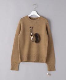 MUVEIL | ＜MUVEIL（ミュベール）＞ANML ニット BEIGE ■■■(ニット/セーター)