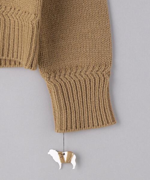 MUVEIL（ミュベール）の「＜MUVEIL（ミュベール）＞ANML ニット BEIGE ■■■（ニット/セーター・レディース・ベージュ・36）」の5枚目の写真