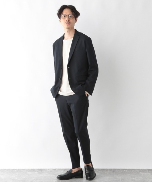 GLOBAL WORK(グローバルワーク)の「フェイクレイヤードT/215344(Tシャツ/カットソー・メンズ・ネイビー/ダークブラウン/ホワイト系その他2・MEDIUM/SMALL/X-LARGE/LARGE)」の5枚目の写真