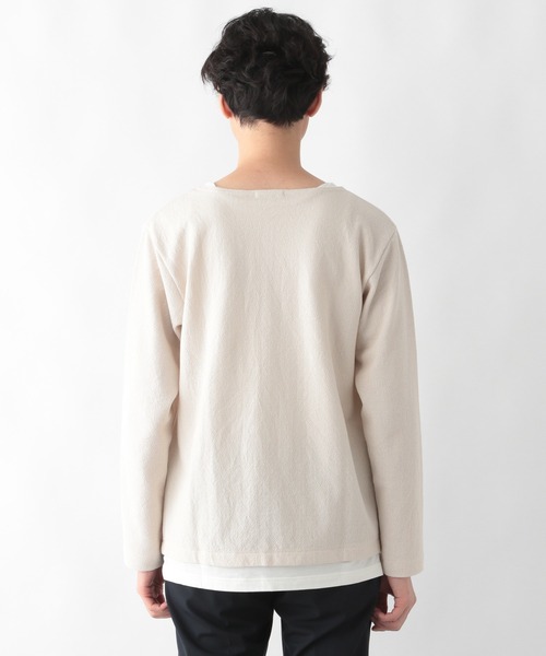 GLOBAL WORK(グローバルワーク)の「フェイクレイヤードT/215344(Tシャツ/カットソー・メンズ・ネイビー/ダークブラウン/ホワイト系その他2・MEDIUM/SMALL/X-LARGE/LARGE)」の11枚目の写真
