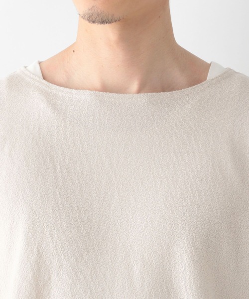 GLOBAL WORK(グローバルワーク)の「フェイクレイヤードT/215344(Tシャツ/カットソー・メンズ・ネイビー/ダークブラウン/ホワイト系その他2・MEDIUM/SMALL/X-LARGE/LARGE)」の12枚目の写真
