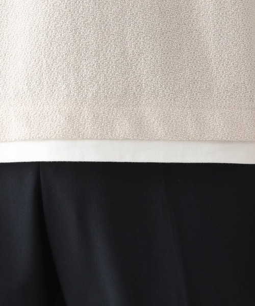GLOBAL WORK(グローバルワーク)の「フェイクレイヤードT/215344(Tシャツ/カットソー・メンズ・ネイビー/ダークブラウン/ホワイト系その他2・MEDIUM/SMALL/X-LARGE/LARGE)」の16枚目の写真