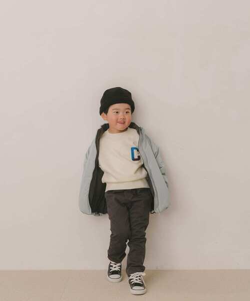 URBAN RESEARCH DOORS(アーバンリサーチドアーズ)の「中綿スタンドブルゾン(KIDS)(ブルゾン・キッズ・ブラウン/グレー系その他・120/105/135)」の5枚目の写真