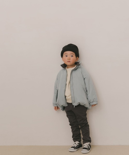 URBAN RESEARCH DOORS(アーバンリサーチドアーズ)の「中綿スタンドブルゾン(KIDS)(ブルゾン・キッズ・ブラウン/グレー系その他・120/105/135)」の10枚目の写真
