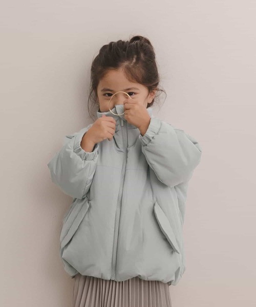 URBAN RESEARCH DOORS(アーバンリサーチドアーズ)の「中綿スタンドブルゾン(KIDS)(ブルゾン・キッズ・ブラウン/グレー系その他・120/105/135)」の14枚目の写真