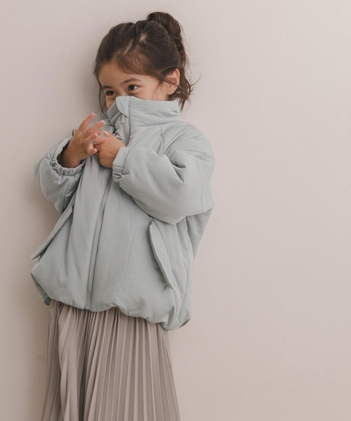 URBAN RESEARCH DOORS(アーバンリサーチドアーズ)の「中綿スタンドブルゾン(KIDS)(ブルゾン・キッズ・ブラウン/グレー系その他・120/105/135)」の8枚目の写真