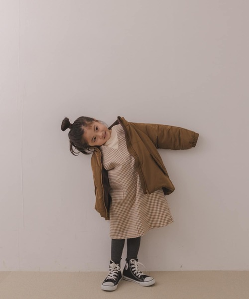 URBAN RESEARCH DOORS(アーバンリサーチドアーズ)の「中綿スタンドブルゾン(KIDS)(ブルゾン・キッズ・ブラウン/グレー系その他・120/105/135)」の18枚目の写真