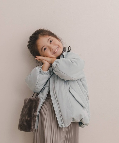 URBAN RESEARCH DOORS(アーバンリサーチドアーズ)の「中綿スタンドブルゾン(KIDS)(ブルゾン・キッズ・ブラウン/グレー系その他・120/105/135)」の17枚目の写真