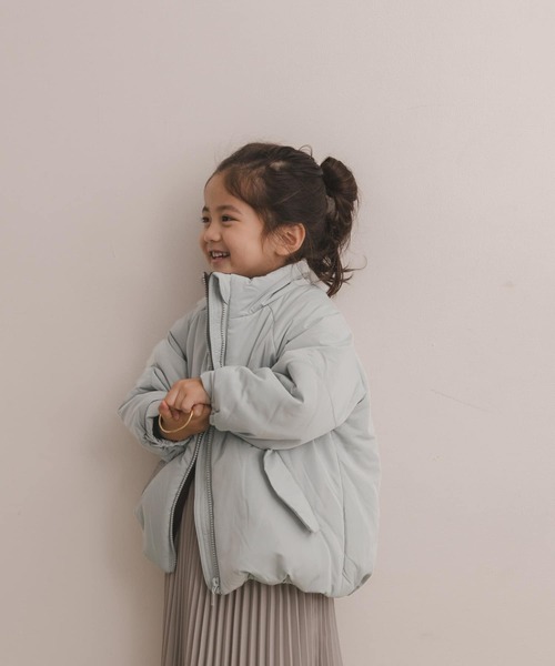 URBAN RESEARCH DOORS(アーバンリサーチドアーズ)の「中綿スタンドブルゾン(KIDS)(ブルゾン・キッズ・ブラウン/グレー系その他・120/105/135)」の15枚目の写真