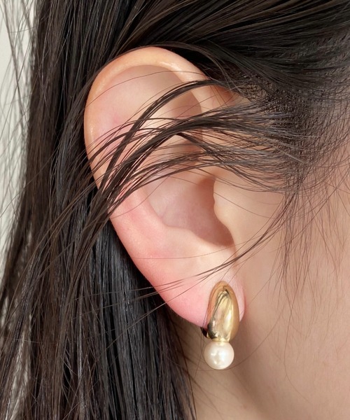 LOWRYS FARM（ローリーズファーム）の「マグネットイヤリング　229186（イヤリング・レディース・シルバー/ゴールド/その他2/その他1/その他・FREE）」の4枚目の写真