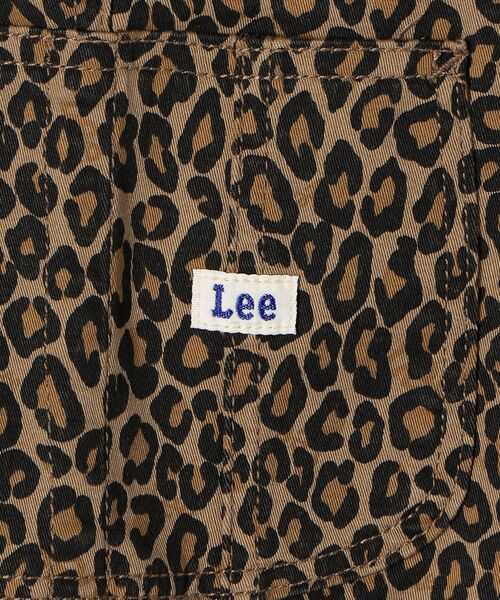 SHIPS any(シップス エニィ)の「Lee: レオパード柄 オーバーオール<KIDS>(サロペット/オーバーオール・キッズ・ブラウン・130/145/115)」の4枚目の写真