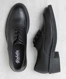 glabella（グラベラ）の「フェイクレザー Uチップ ヒールシューズ / ハイヒール レースシューズ（ドレスシューズ・メンズ）」