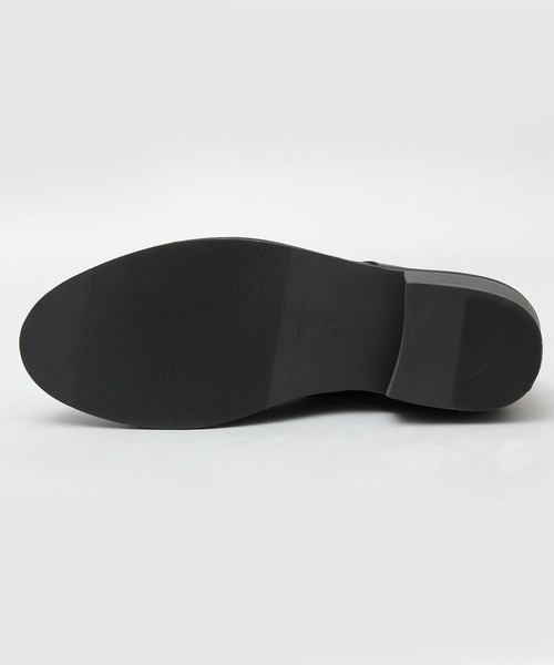 glabella（グラベラ）の「フェイクレザー Uチップ ヒールシューズ / ハイヒール レースシューズ（ドレスシューズ・メンズ・ブラック・S/M/L）」の5枚目の写真