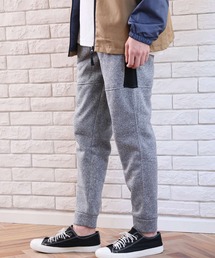 ARCADE | カチオン染め 裏起毛スウェット 暖か ジョガーパンツ(スウェットパンツ)