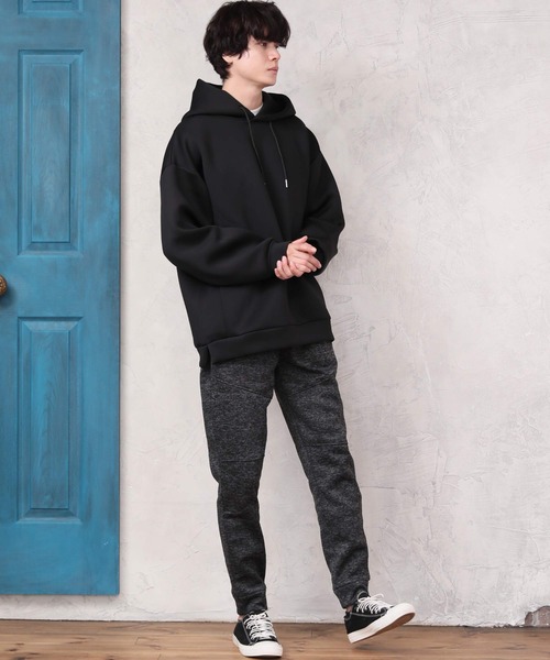 ARCADE（アーケード）の「カチオン染め 裏起毛スウェット 暖か ジョガーパンツ（スウェットパンツ・メンズ・グレー系2/ブラック系2/グレー系3/グレー系1/ブラック系1/グレー系4・L/LL/M）」の13枚目の写真