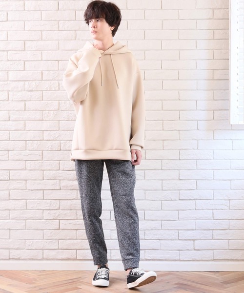 ARCADE（アーケード）の「カチオン染め 裏起毛スウェット 暖か ジョガーパンツ（スウェットパンツ・メンズ・グレー系2/ブラック系2/グレー系3/グレー系1/ブラック系1/グレー系4・L/LL/M）」の14枚目の写真