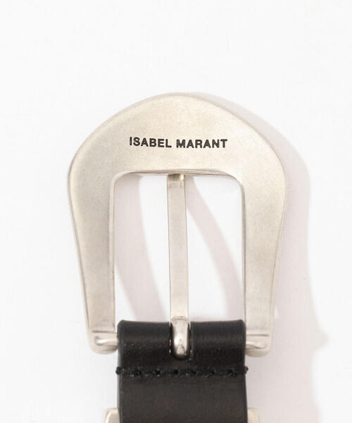 ISABEL MARANT(イザベルマラン)の「ISABEL MARANT DJOLA レザースタッズベルト(ベルト・レディース・ブラック・S)」の5枚目の写真