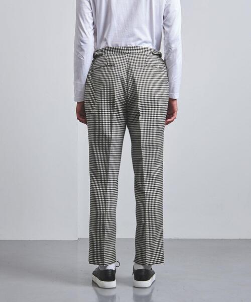 UNITED ARROWS(ユナイテッドアローズ)の「<UNITED ARROWS> シェパードチェック サイドアジャスター パンツ(その他パンツ・メンズ・ブラック/モカ・S/M/L/XL)」の10枚目の写真