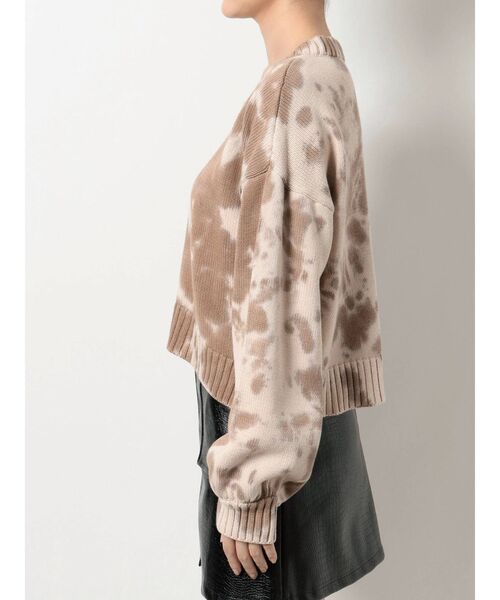 EVRIS（エヴリス）の「タイダイニットトップス（ニット/セーター・レディース・ベージュ/ブルー/グリーン・FREE）」の20枚目の写真