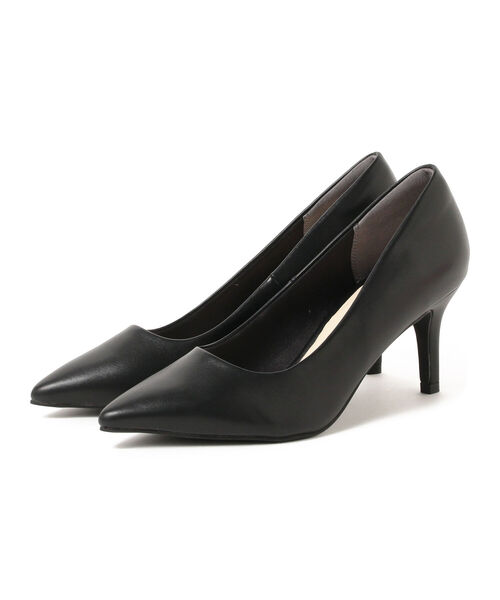 B:MING by BEAMS(ビーミングバイビームス)の「B:MING by BEAMS / フェイクレザー パンプス(パンプス・レディース・ブラック/ベージュ・22.5cm/23.5cm/24.5cm/23.0cm/24.0cm)」の2枚目の写真