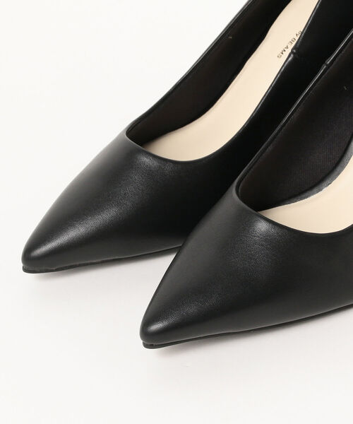 B:MING by BEAMS(ビーミングバイビームス)の「B:MING by BEAMS / フェイクレザー パンプス(パンプス・レディース・ブラック/ベージュ・22.5cm/23.5cm/24.5cm/23.0cm/24.0cm)」の3枚目の写真
