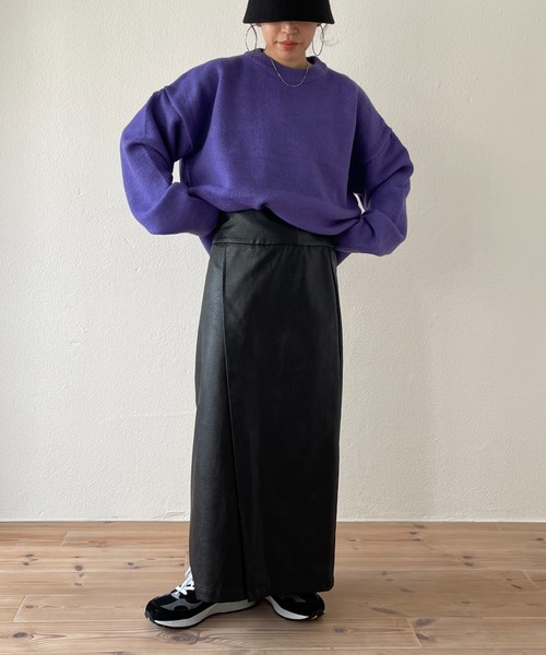 over size loose knit / オーバーサイズなシルエットでヘビーウェイト