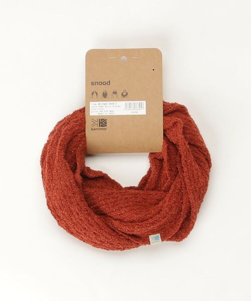 karrimor(カリマー)の「meringue snood 2(ネックウォーマー/スヌード・レディース・グレー/ブラック/ネイビー系/オレンジ・FREE)」の8枚目の写真