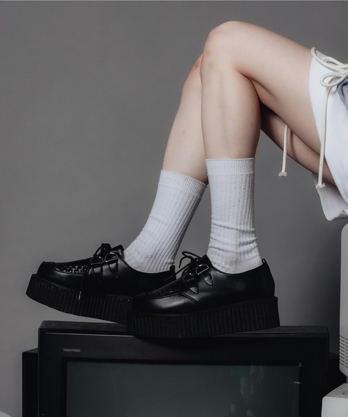 Whinny（ホワイニー）の「Whinny/ゆめみるぺたぺた（パンプス・レディース・ブラック・MEDIUM/LARGE）」の18枚目の写真