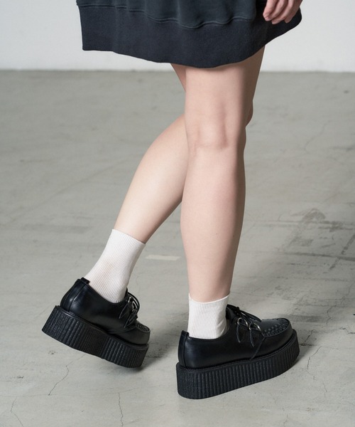 Whinny（ホワイニー）の「Whinny/ゆめみるぺたぺた（パンプス・レディース・ブラック・MEDIUM/LARGE）」の22枚目の写真