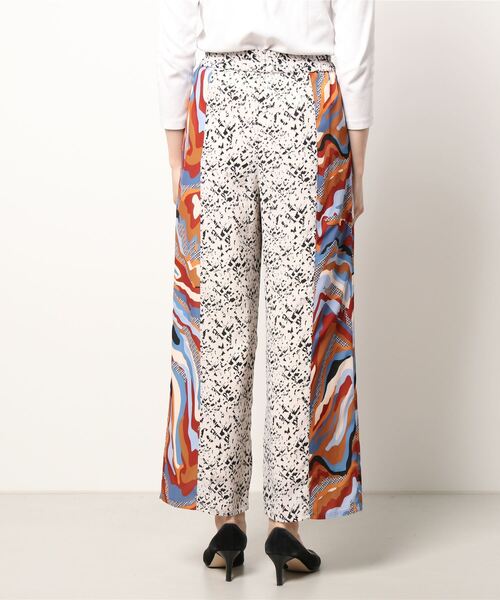 DOLLUPOOPS（ドールアップウップス）の「マーブルプリント切替リラックスパンツ（その他パンツ・レディース・ホワイト/ブラック/ブラウン/キャメル・38）」の20枚目の写真