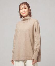 closet story | <closet story(クローゼットストーリー)>サイドスリット タートルネックニット(ニット/セーター)