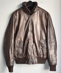 【ヴィンテージ古着】80's CELLINI COLLECTION 裏ボア レザージャケット