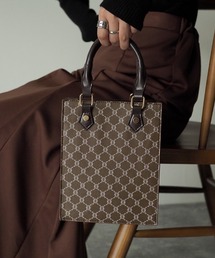 Riberry | モノグラムスクエアショルダーミニバッグ(ショルダーバッグ)