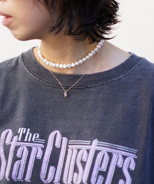 GOOD ROCK SPEED（グッドロックスピード）の「GOOD ROCK SPEED (グッドロックスピード)　別注ロックグラフィックTシャツ Star Clusters (ウィメンズ・ユニセックス)（Tシャツ/カットソー・レディース・ブラック・MEDIUM）」の11枚目の写真