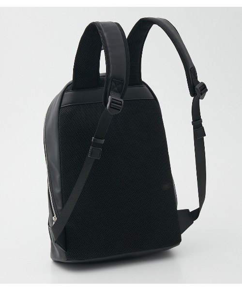 AZUL by moussy（アズールバイマウジー）の「AZUL EMBOSS BACK PACK/AZULエンボスバックパック（トートバッグ・メンズ・ブラック・FREE）」の5枚目の写真