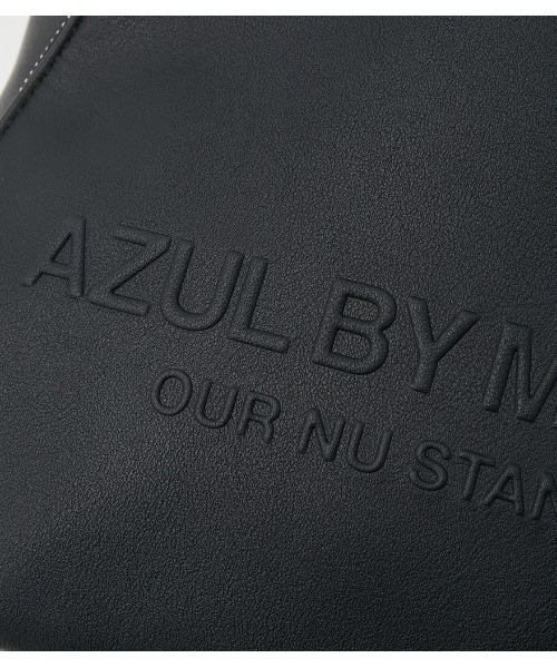 AZUL by moussy（アズールバイマウジー）の「AZUL EMBOSS BACK PACK/AZULエンボスバックパック（トートバッグ・メンズ・ブラック・FREE）」の7枚目の写真