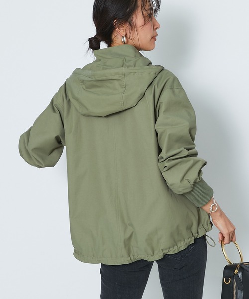 RIVE DROITE（リヴドロワ）の「ミリタリークロスブルゾン（ブルゾン・レディース・ネイビー/カーキ・FREE）」の5枚目の写真