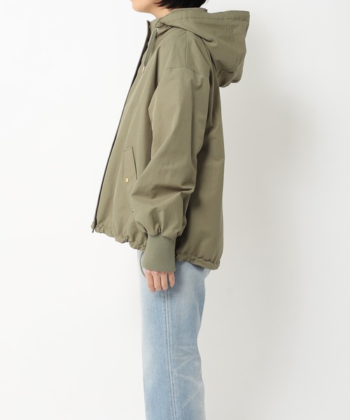 RIVE DROITE（リヴドロワ）の「ミリタリークロスブルゾン（ブルゾン・レディース・ネイビー/カーキ・FREE）」の18枚目の写真
