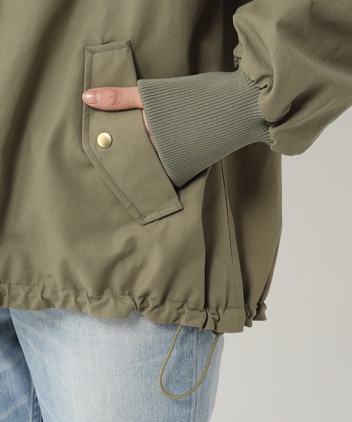 RIVE DROITE（リヴドロワ）の「ミリタリークロスブルゾン（ブルゾン・レディース・ネイビー/カーキ・FREE）」の22枚目の写真