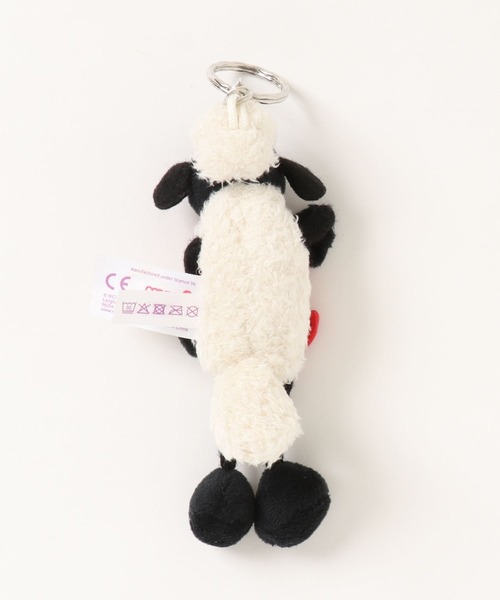 nici（ニキ）の「NICI/ひつじのショーン キーリング ショーン『S』10cm（キーホルダー・レディース・ホワイト×ブラック・ONE SIZE）」の3枚目の写真